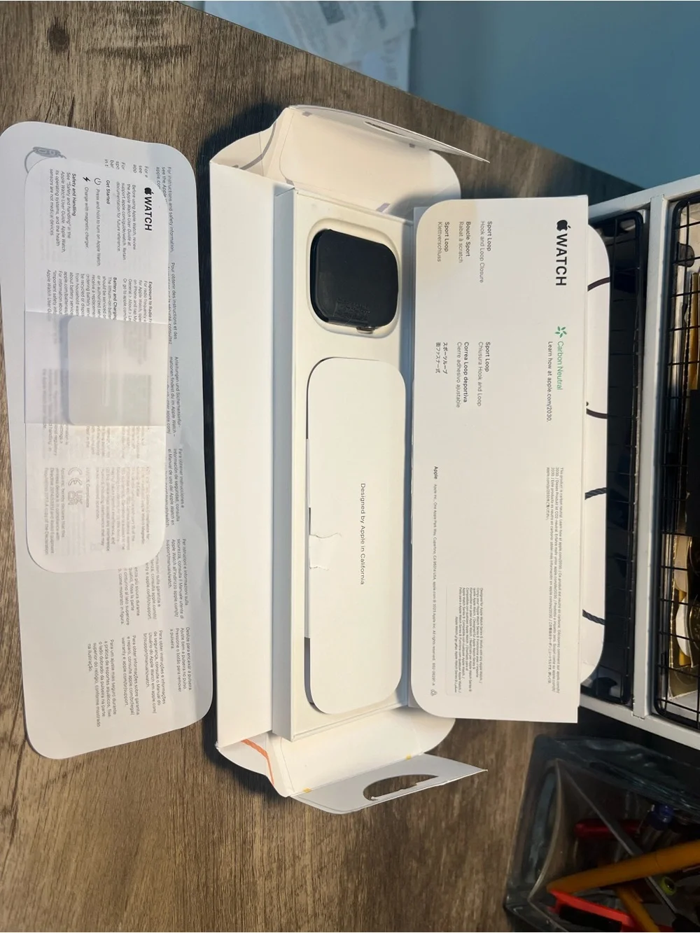 Apple Watch Series 9 GPS 45mm Midnight Aluminum Case – Open Box, Never Paired
